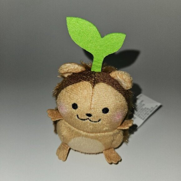 2 Sakuties Plush Lot Small 4" Bean Bag Toys Wally Hedgehog Reagan Raccoon - Picture 5 of 11